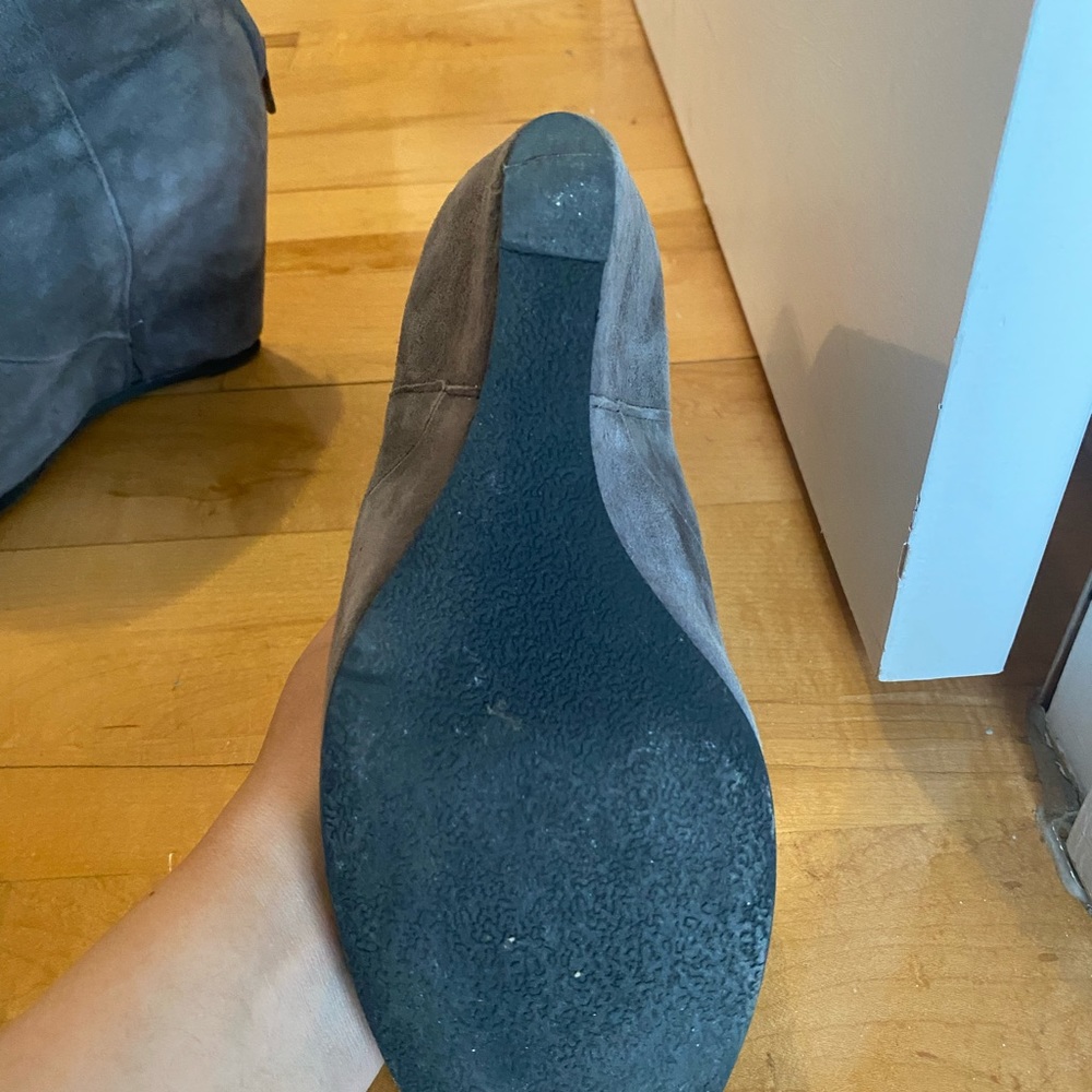 Suede Fall Booties - Picture 2 of 3